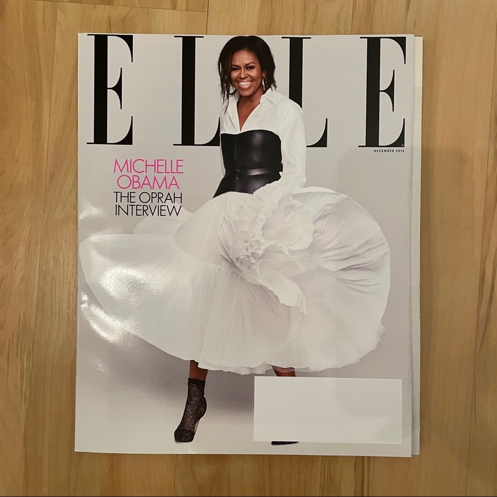 Elle Coffee Table Book - White, Black